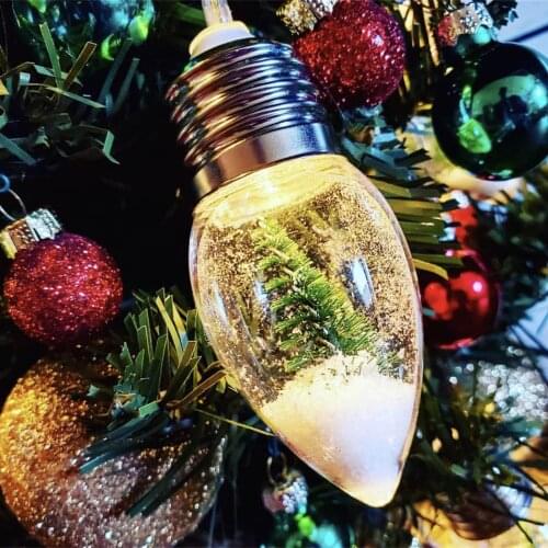 Target Bullseye Playground Christmas Tree Snow String Lights Christmas Lights Home Lighting Decor Christmas Tree Pendant Decor
