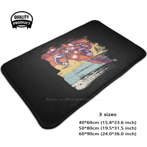 Retro Motocross Gift For Biker 3D Soft Non-Slip Mat Rug Carpet Foot Pad Motocross Bike Biker Race Sports Motorcycle Motorbike
