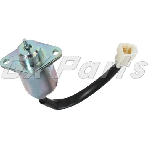 12V Fuel Shut Off Solenoid 866030 866030GT For Kubota Engine D905 D1105 Genie Lift AL4 AL5 AL5HT AL5000 RL4 RL4000