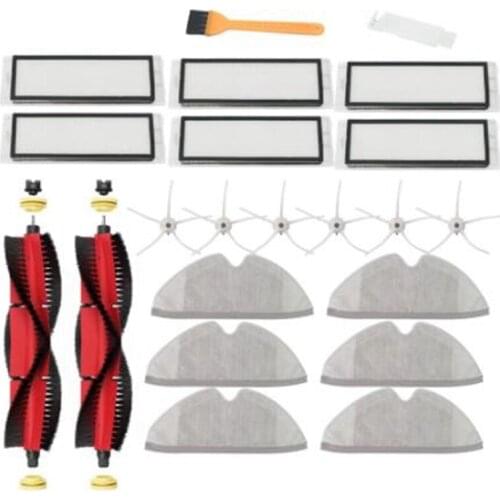 TOP!-Main Brush Side Brush Filter for Xiaomi Roborock S5 Max S50 S51 S55 S6 S60 Vacuum Replacement Accessories