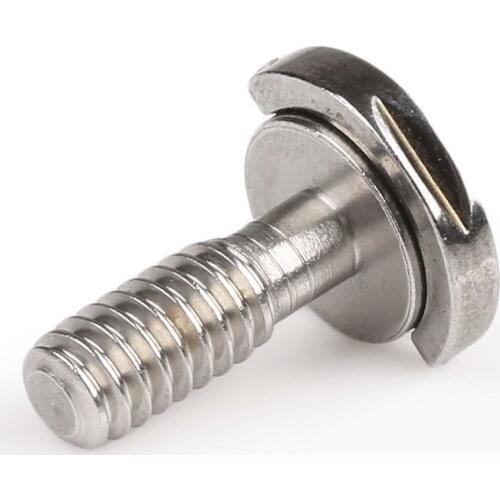 1Pc 1/4 D-Ring Screw Stainless Steel For Camera Tripod Monopod Quick Release Plate Electronics Accessories GDeals