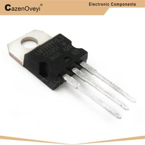10pcs/lot LM1117T-3.3 TO220 LM1117-3.3 LM1117T 3.3V LM1117 TO-220 In Stock