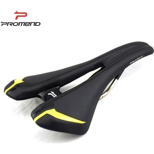 285g 0 Pressure Middle Hollow Cr-Mo Rails Road Bicycle Saddle Seat Comfortable Cycling Saddle Bike Parts Seats Almofadas Cushion