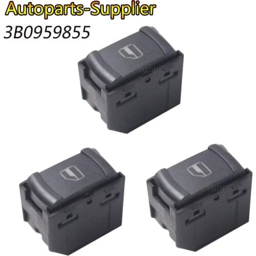 3pcs Electric Door Switches Passenger Side Window Switch Button For V-W Passat B5 Bora Golf J-etta MK4 3BD 959 855B 3B0959855