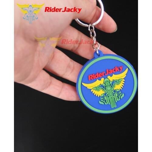 Motorcycle Accessories Cool Rubber Keychain Key Ring Key chain keyring For Harley Davidsion