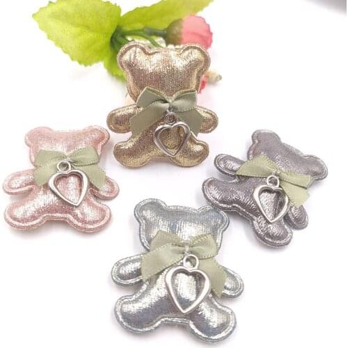 20Pcs/lot 4*4.5cm shiny beat Cloth Appliques for DIY Hat Gloves Clothes Leggings Sewing Supplies Headwear Decoration Patches