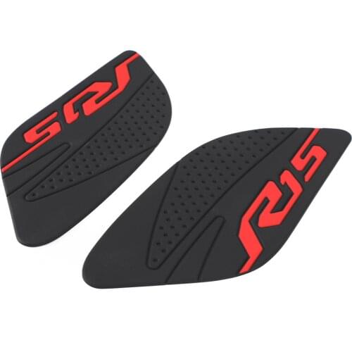 Artudatech 2X Side Tankpad Fuel Tank Protector Fit For Yamaha R15 V3 2017-2020 Rubber Black Motorcycle Parts