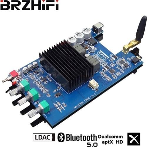 New TPA3255 Audiophile HIFI Bluetooth 5.0 High Power Amplifier Board Digital Amplifier 300W+300W
