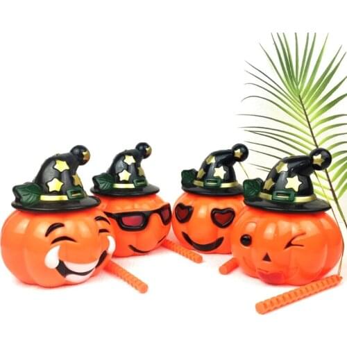 Kids Night Light High Quality Plastic Atmosphere Light Pumpkin Shaped Kids Night Supplies Scary Kids Presents
