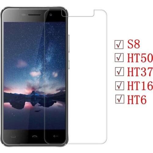 For homtom ht16 glass for homtom s8 ht6 ht50 ht37 glas protection protect film screen protector tempered protective phone 2.5d