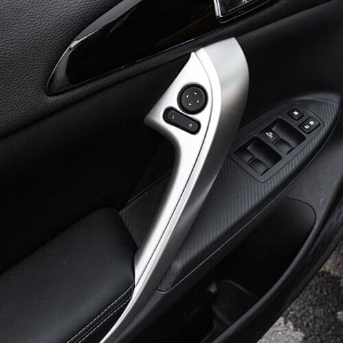 LHD! For Mitsubishi Eclipse Cross 2018 2019 2020 accessories ABS Plastic Interior Front Door Handle Cover Trim Car Styling