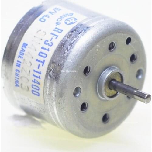 Mabuchi RF-310T-11400 DC Motor DC 4V 3-9V DIY FAN Model CDM CD KSM-234ASAA 10MM Shaft GOOD