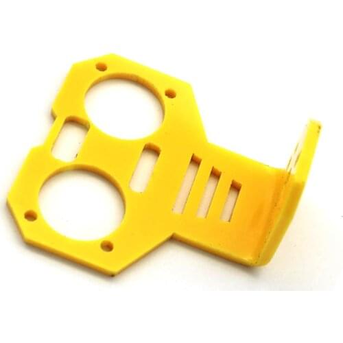 Cartoon Ultrasonic Sensor Mounting Bracket for HC-SR04 Smart Car Red Blue Color