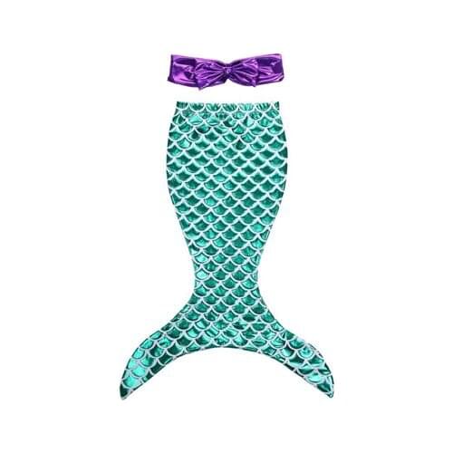 Girls clothes summer dress Children Baby Girls the Little Mermaid Tail Bikini Suit Swim Costume