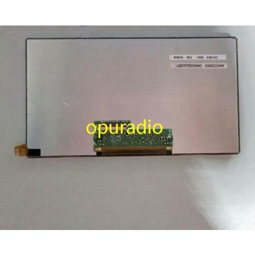 Original 7inch LCD display LQ070T5DG04 LQ070T5DG02 screen for Car DVD GPS Navigation LCD module audio systems