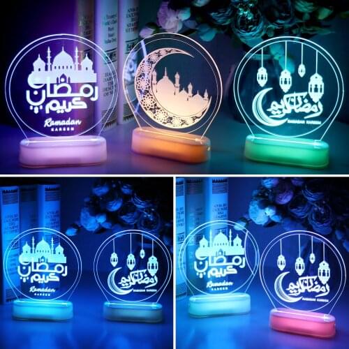 EID Mubarak Moon Star Christmas Garland LED Curtain String Light Decorative Holiday Light Lamp Wedding Fairy Light Ramadan Decor