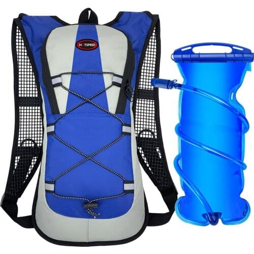 Cycling Hydration Backpack TPU 2L Straw Water Bag Backpack Men And Women Surperlight Hiking Running Water Bladder Backpack