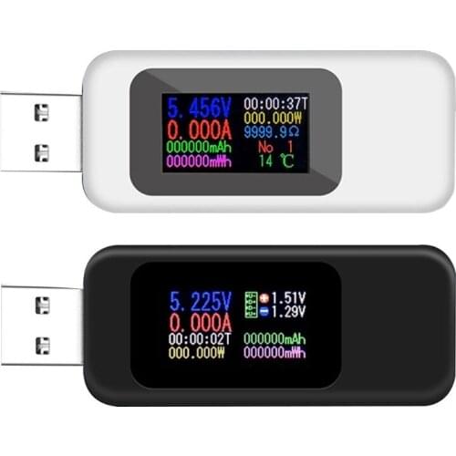 USB OLED Current Voltage Test Meter Power Capacity Current Measuring Household Tester Accurate Instrument For Electric
