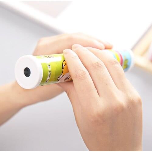 1 Pcs Random Type Kaleidoscope Childrens Toys Children Educational Science Toy Classic Toys Kaleidoscopes Rotating Free Shiping
