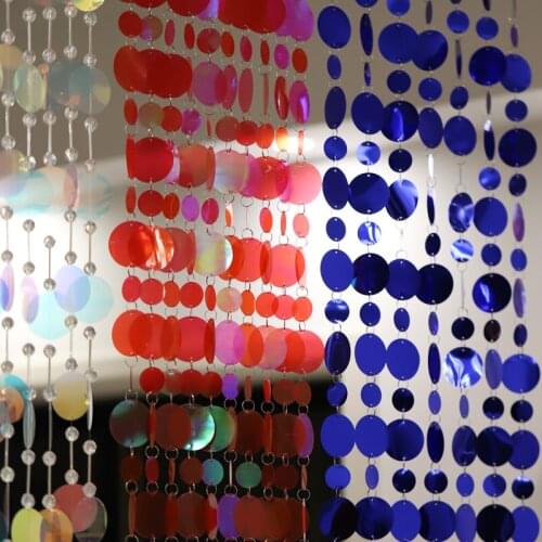 10 Strips Sequin Curtain Festival Celebration Wedding Party Stage Background Decoration New Year 2021 Home Decor
