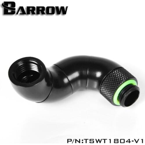 Barrow G1/4" 180°Snake 4-way Rotary Adapter (Male to Female ) 360 degree rotary Fitting TSWT1804-V1