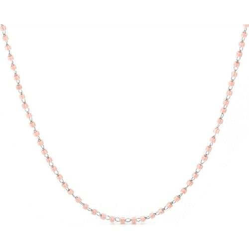 Stainless steel bracelet woven chain Ethnic style multicolor versatile DIY ladies necklace