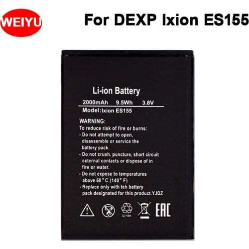 For DEXP Ixion ES155 Vector Battery mobile Accumulator 2000mah High Quality