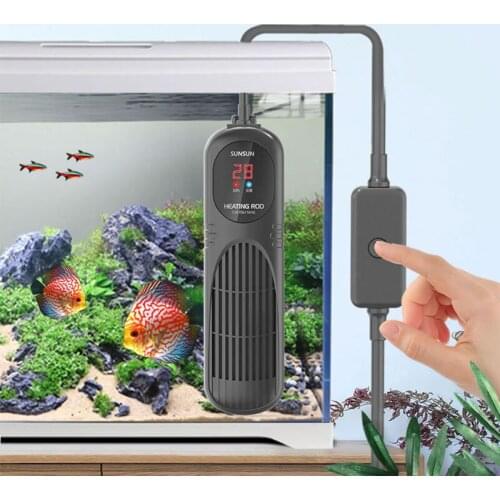 SUNSUN Fish tank power saving heating rod aquarium energy saving ecological heater high precision digital display heating rod