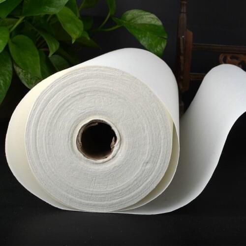 Chinese Rice Paper Long Roll Calligraphy Writing Painting Xuan Paper Chinese Painting Dedicated Half-Ripe Xuan Paper Supplies
