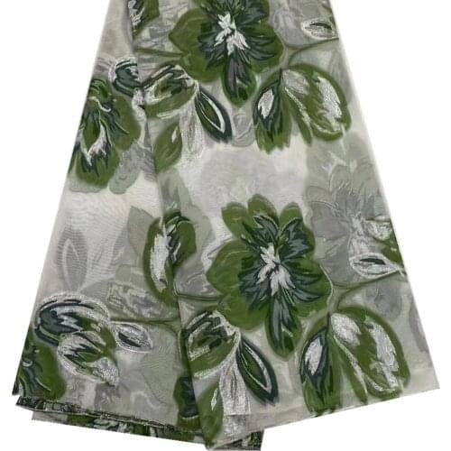 SJ Lace Latest 2021 Brocade Jacquard Lace Fabric French Lace Fabric High Quality African Nigerian Lace Fabric For Party dp5-88