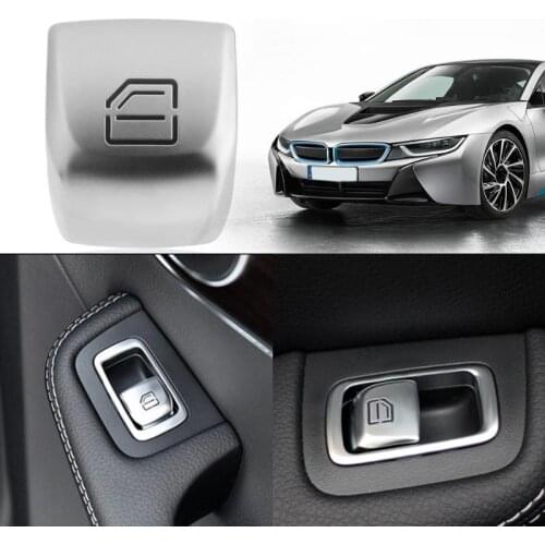 Car Glass Switch Key Cap Car Window Switch Repair Button Cover For Mercedes Benz C Class W205 E Class Vehicle Replacement