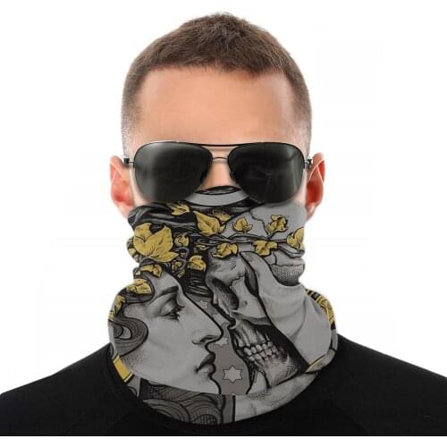 THE WITCH Scarf Neck Face Mask Men Women Halloween mask Neck Warmer Seamless Bandanas Windproof Headwear Outdoor Hiking