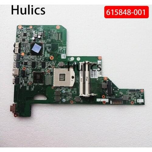 Hulics Original For HP G62 G72 CQ62 CQ72 Laptop motherboard 615848-001 615848-501 615848-601 main board