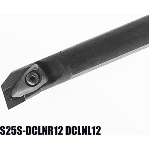 S25S-DCLNR12 / S25S-DCLNL12 CNC Turning Tool Boring Bar Metal Arbor Internal Turning Tool holder Lathe Machine For CNMG1204
