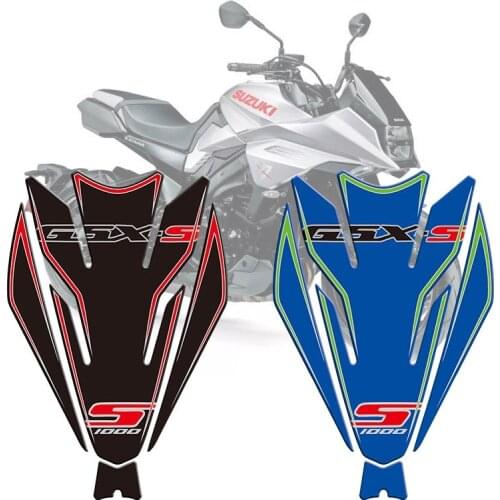 Motorcycle 3D Fuel Tank Pad Protective Stickers Decals For Suzuki GSX-S1000 S1000F 2015 2016 2017