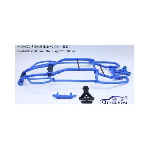 High-strength nylon roll cage for 1/5 Traxxas xmaxx
