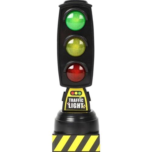 Traffic Light Toy Simulation Traffic Signs Stop Music Light Block Model Early Education Kids Toy