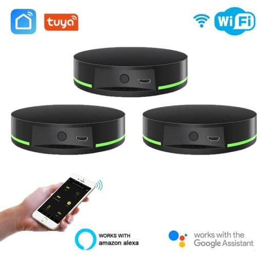 Tuya Smart Smart Infrared Remote Wireless WiFi-IR Controller Infrared Remote Controller Air Conditioner TV For Alexa Google Home