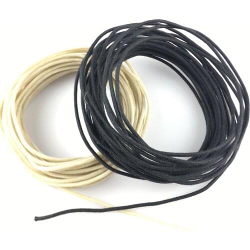 Vintage Cloth Braided Push Back Wire For Electric Guitar Bass ( #8419 ) MADE IN USA