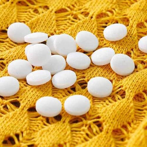 40 Pcs House Toilets Camphor Ball Cupboards Cloth Wardrobe Cedar Wood Moth Balls Mosquito Insect Repellent Clothing Mothballs