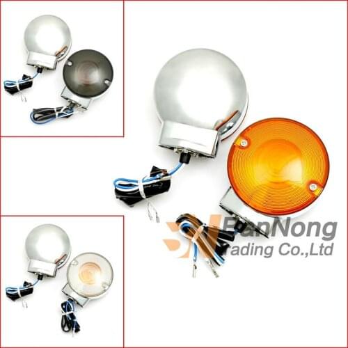 Free shipping high quality Front and rear turn lights For Harley Road king street glide