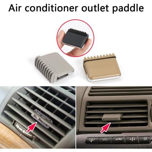 Black/Grey/Beige/Camel ABS + PC Right/Left A/C Air Vent Outlet Tab Clip for Mercedes Benz S300 W220 98-05 автомобильные товары