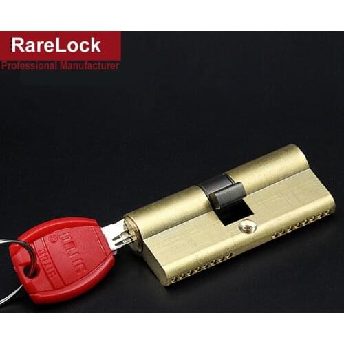 MMS438 85-110mm Brass Handle Door Lock Cylinder with 7keys for Bedroom Bathroom Interior Locks Wooden Door Hardware