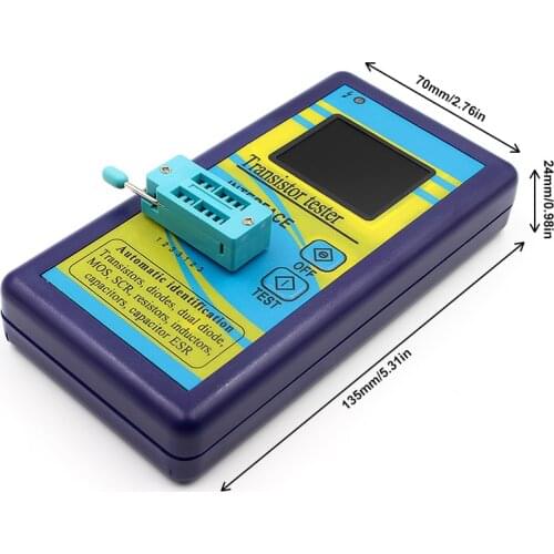 Color Screen Graphic Display M328 Transistor Tester Resistance Meter Inductance Meter Capacitance Meter ESR Meter