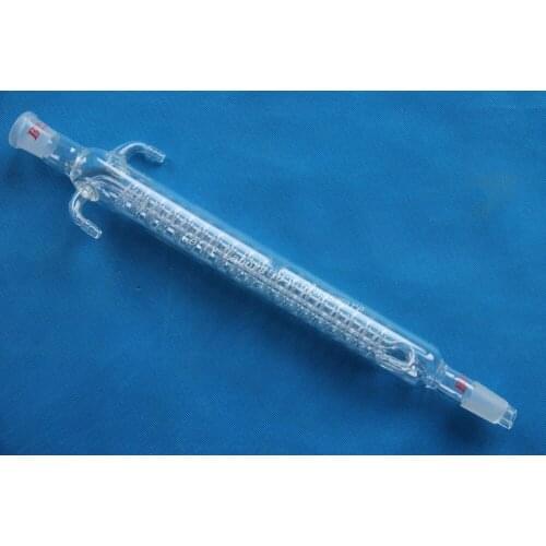 Lab Coil Reflux Condenser,300mm Length, 24/29 joint,10mm hose connection (Lab Glassware)