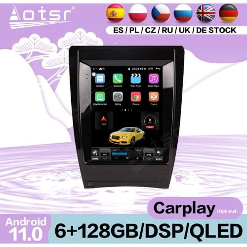 128G Tesla Screen Android Multimedia Radio Receiver For Audi A3 2008 2009 2010 2011 2012 GPS Audio Stereo Video Player Head Unit