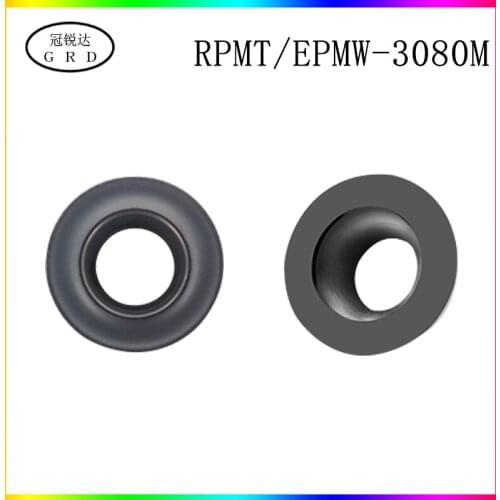 100% new R5 R6 round blade RPMW RPMW1204 RPMW1003 blade 3080M Processing stainless steel ordinary titanium alloy materials