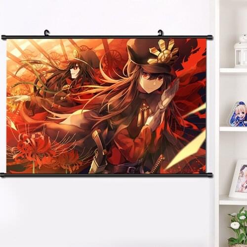 NEW Anime Game Fate/Grand Order Oda Nobunaga HD Wall Scroll Roll Print Painting Poster Home Decor Collectible Art Gift 40*60 cm