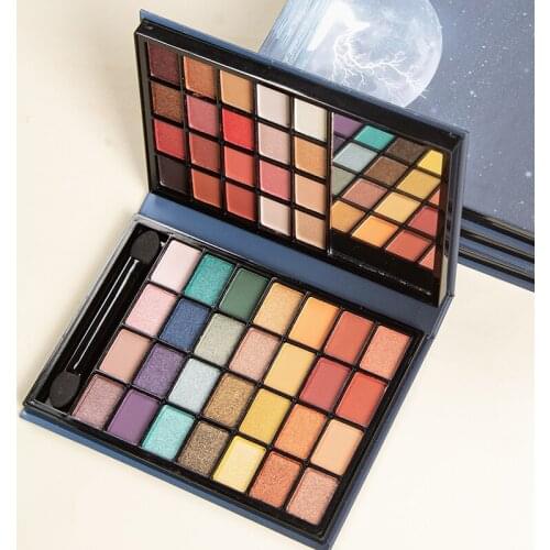 Vegan Eye Shadow Palette Private Label 48 Colors Pearly Matte Daily Makeup New Eye Shadow Palettes 2021 Hot