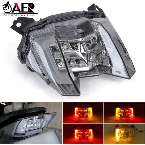 JAER For Yamaha MT09 MT 09 FZ09 FZ-09 2017-2020 LED Taillight Brake Rear Warning Turn Signal Indicator Lamp Tail Light MT-09